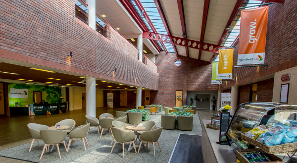 Yarnfield Park Training and Conference Centre reception